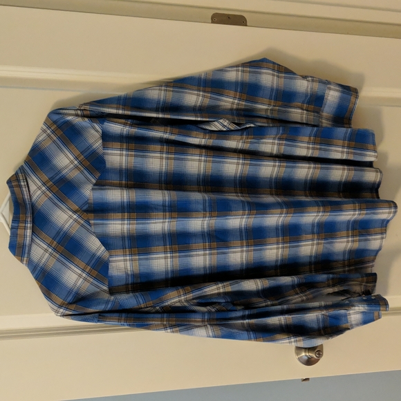 👣Wrangler Western Button Up Shirt Men's 3XL - Picture 3 of 4